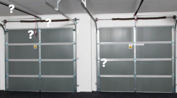 What are the parts of my garage door?