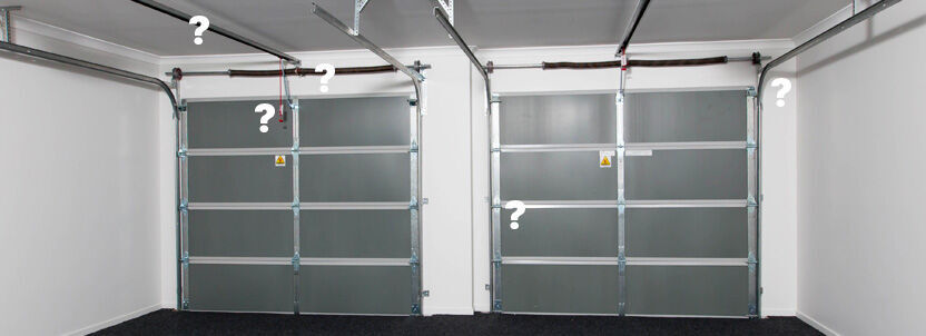 What are the parts of my garage door?